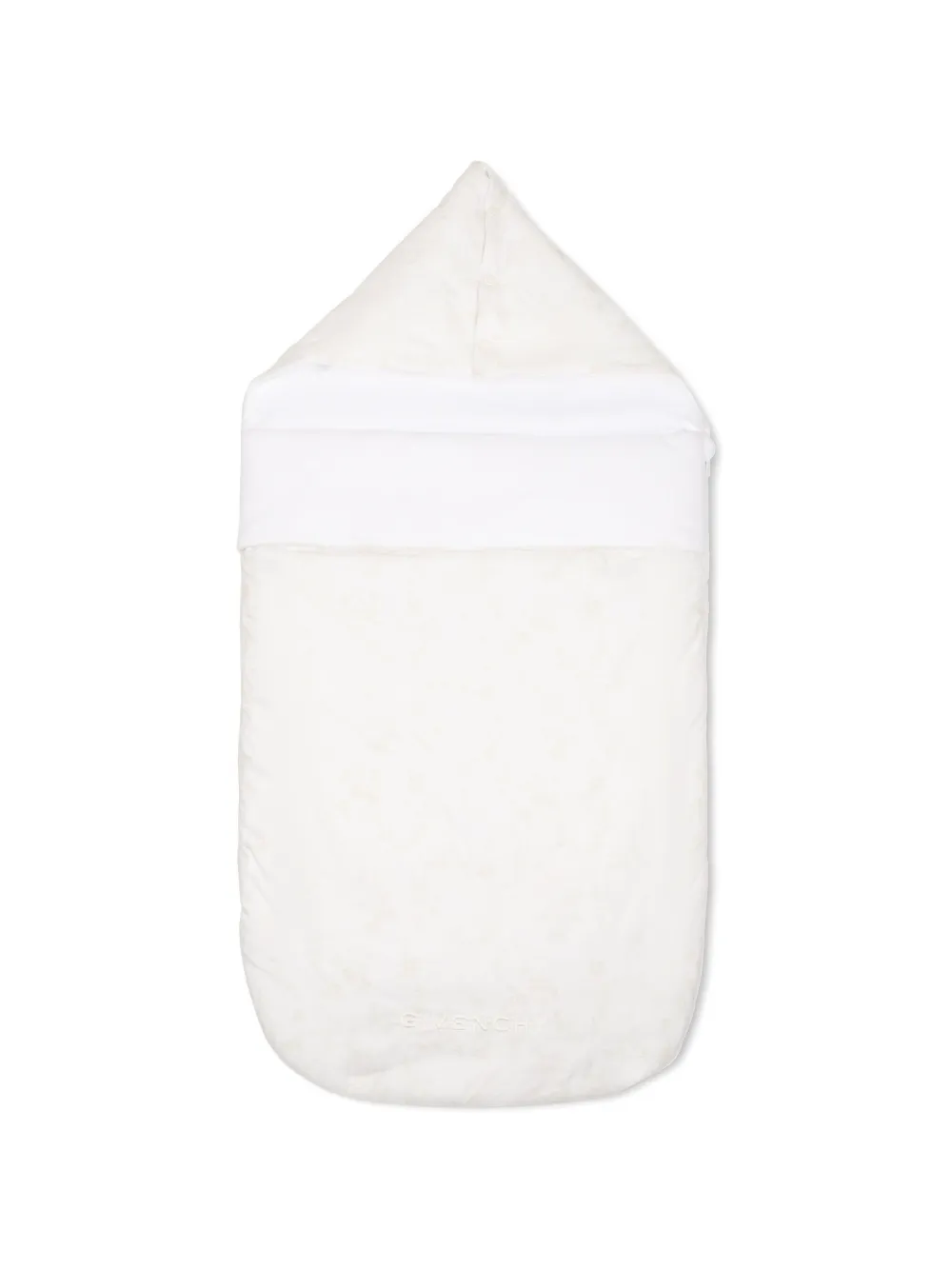 Givenchy Kids Sacco nanna con ricamo - Bianco