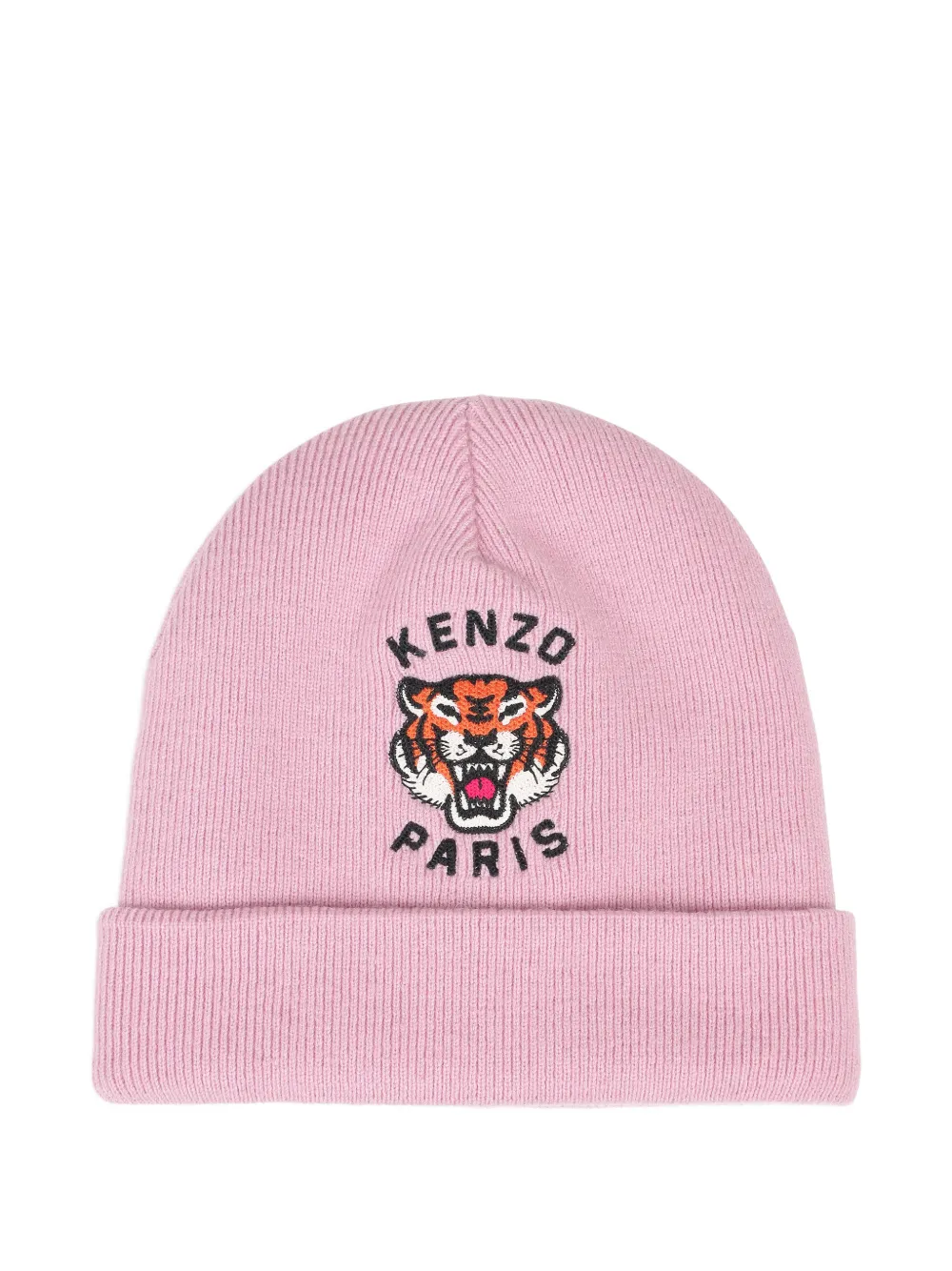 Kenzo Kids Berretto con applicazione Tiger - Rosa
