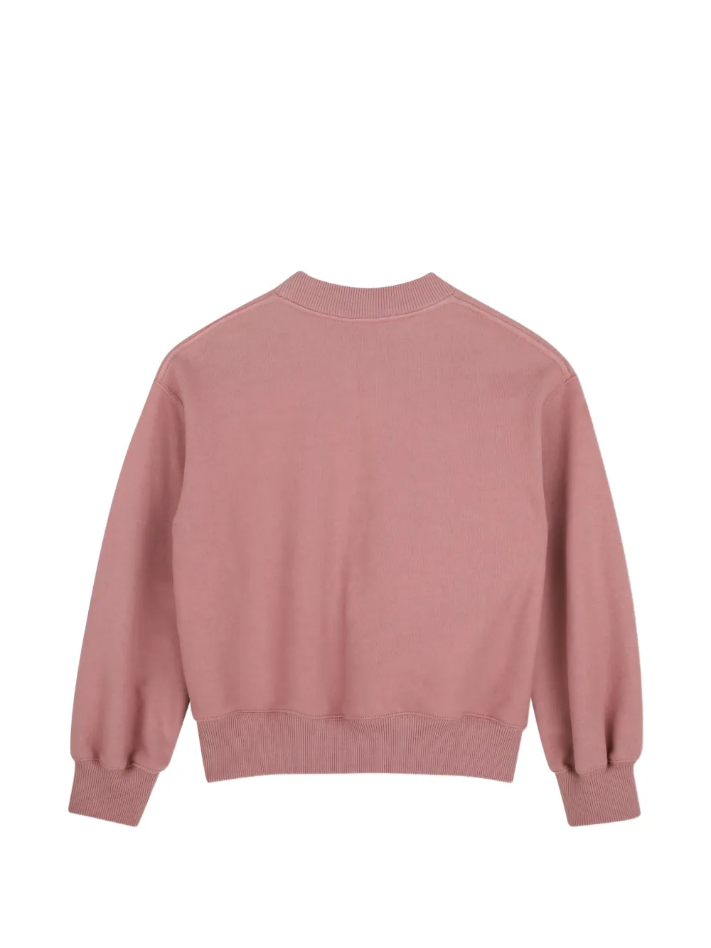 Chloé Kids Trui met hart-patroon en logo-print Roze