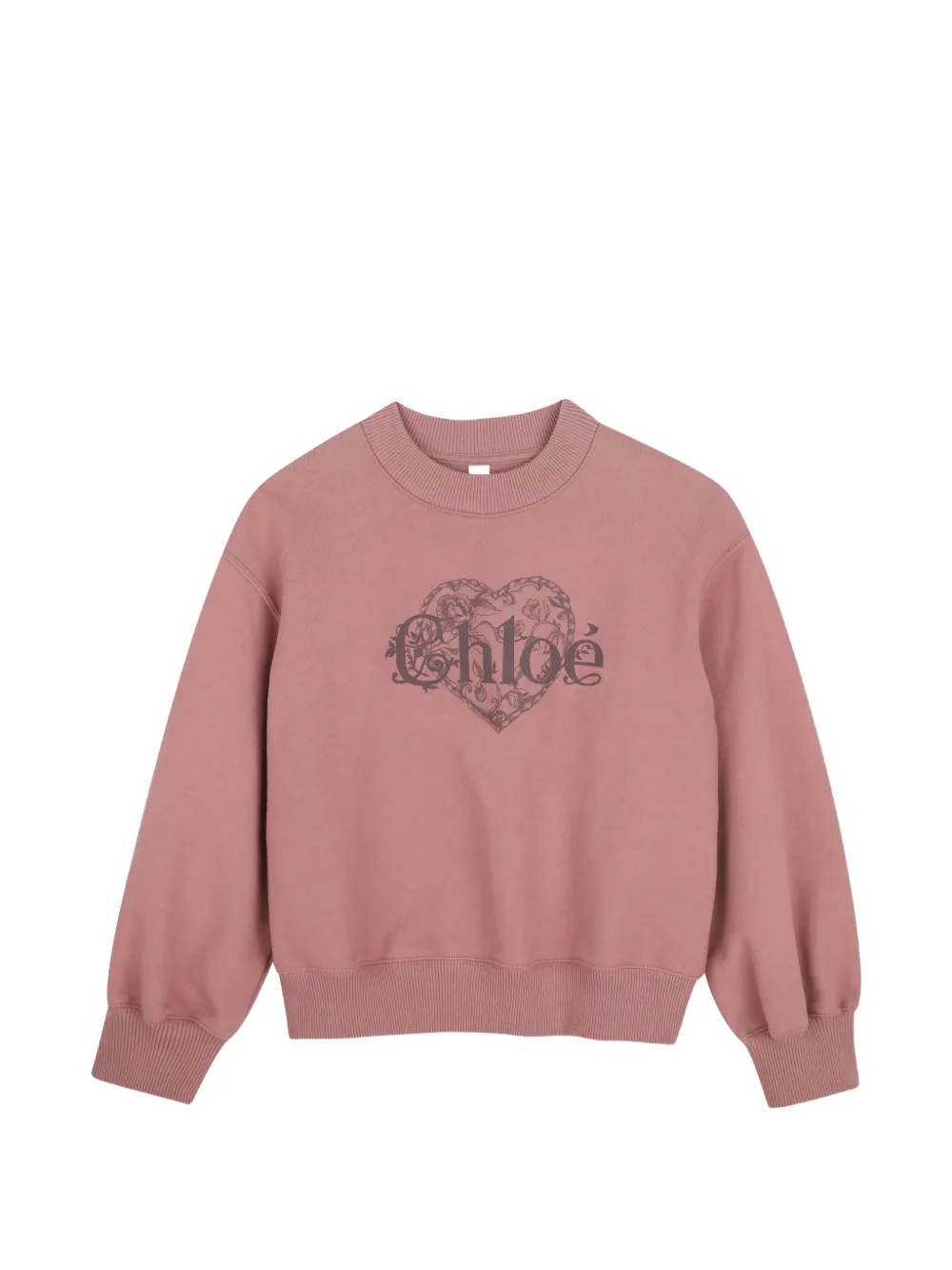 Chloé Kids Maglione con stampa - Rosa