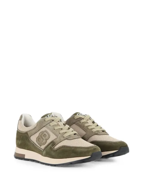 BOSS Kidswear logo-patch sneakers