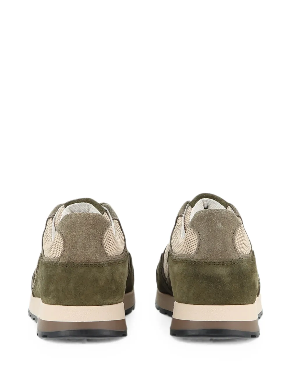 BOSS Kidswear Sneakers met logopatch Groen