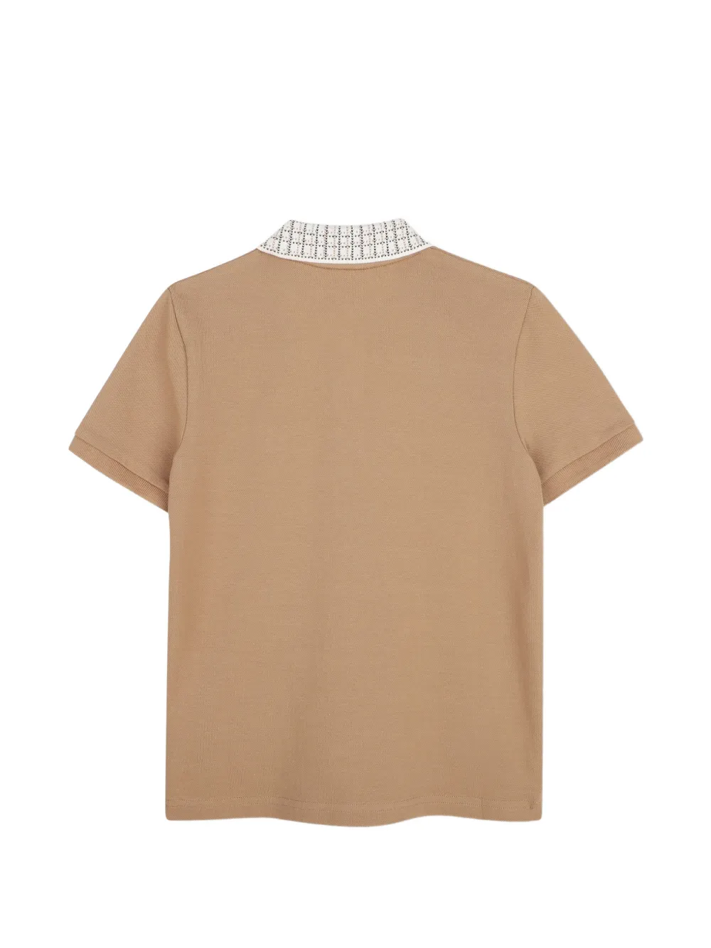 BOSS Kidswear Poloshirt met korte mouwen Beige