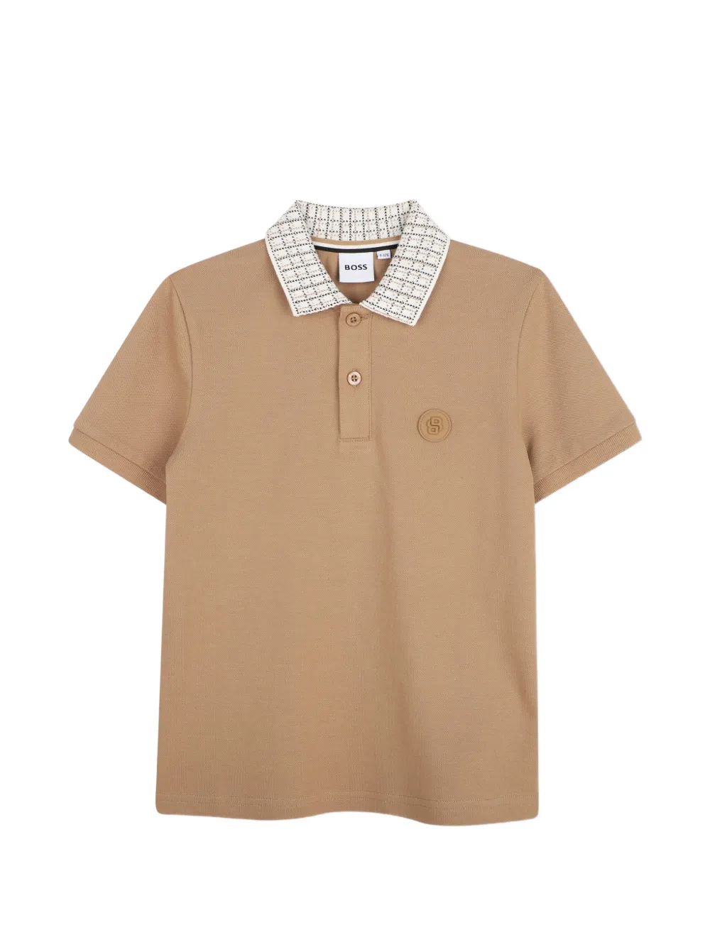 BOSS Kidswear short-sleeve polo shirt - Toni neutri