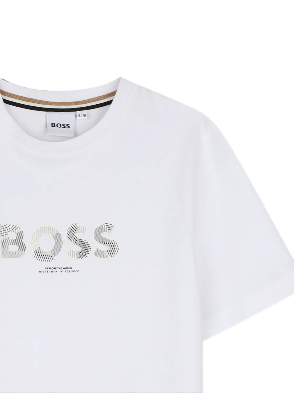 BOSS Kidswear T-shirt Wit