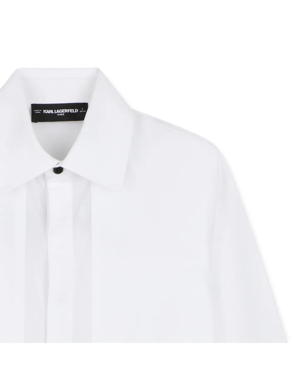 Karl Lagerfeld Kids Shirt met logoprint Wit