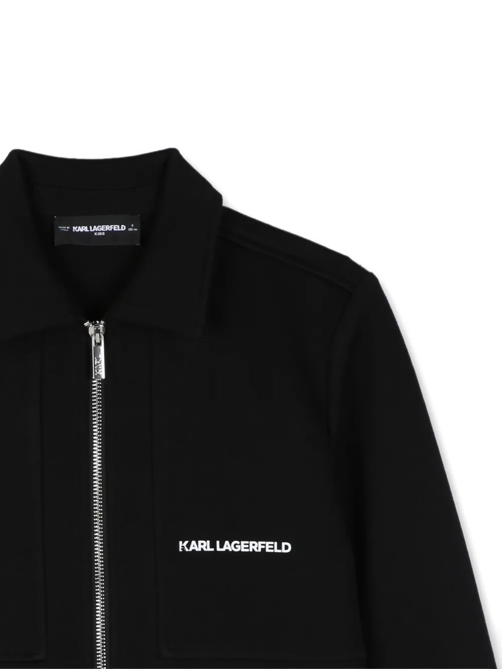 Karl Lagerfeld Kids Jack met logoprint Zwart
