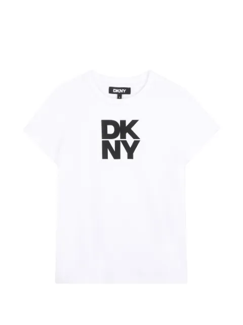 Dkny Kids playera manga corta con logo estampado
