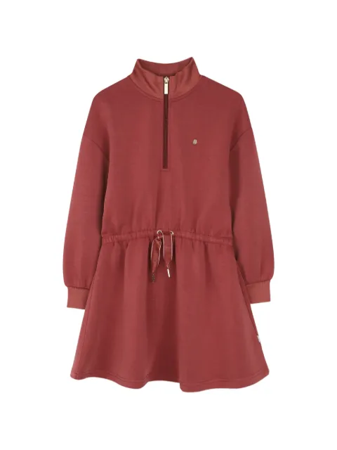 BOSS Kidswear vestido con cordones y medio cierre