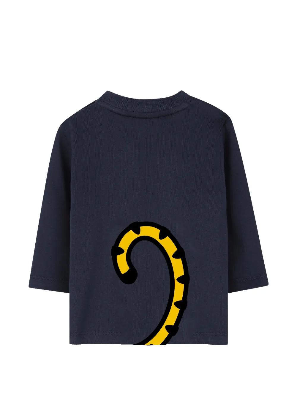 Kenzo Kids T-shirt met grafische print Blauw
