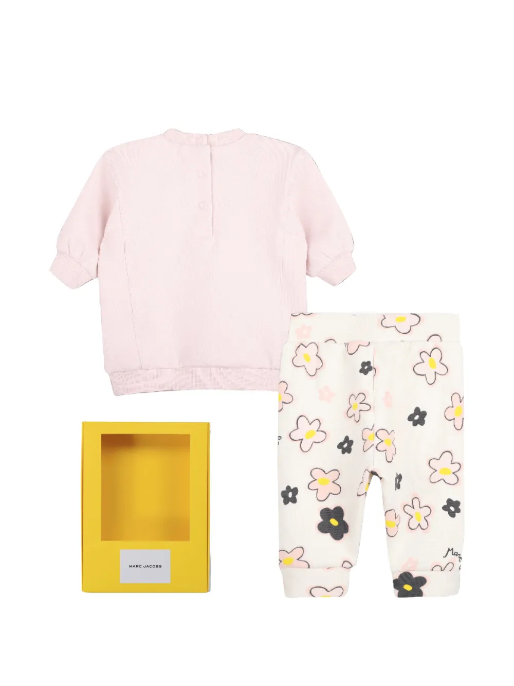 Marc Jacobs Kids Legging met bloemenprint Wit