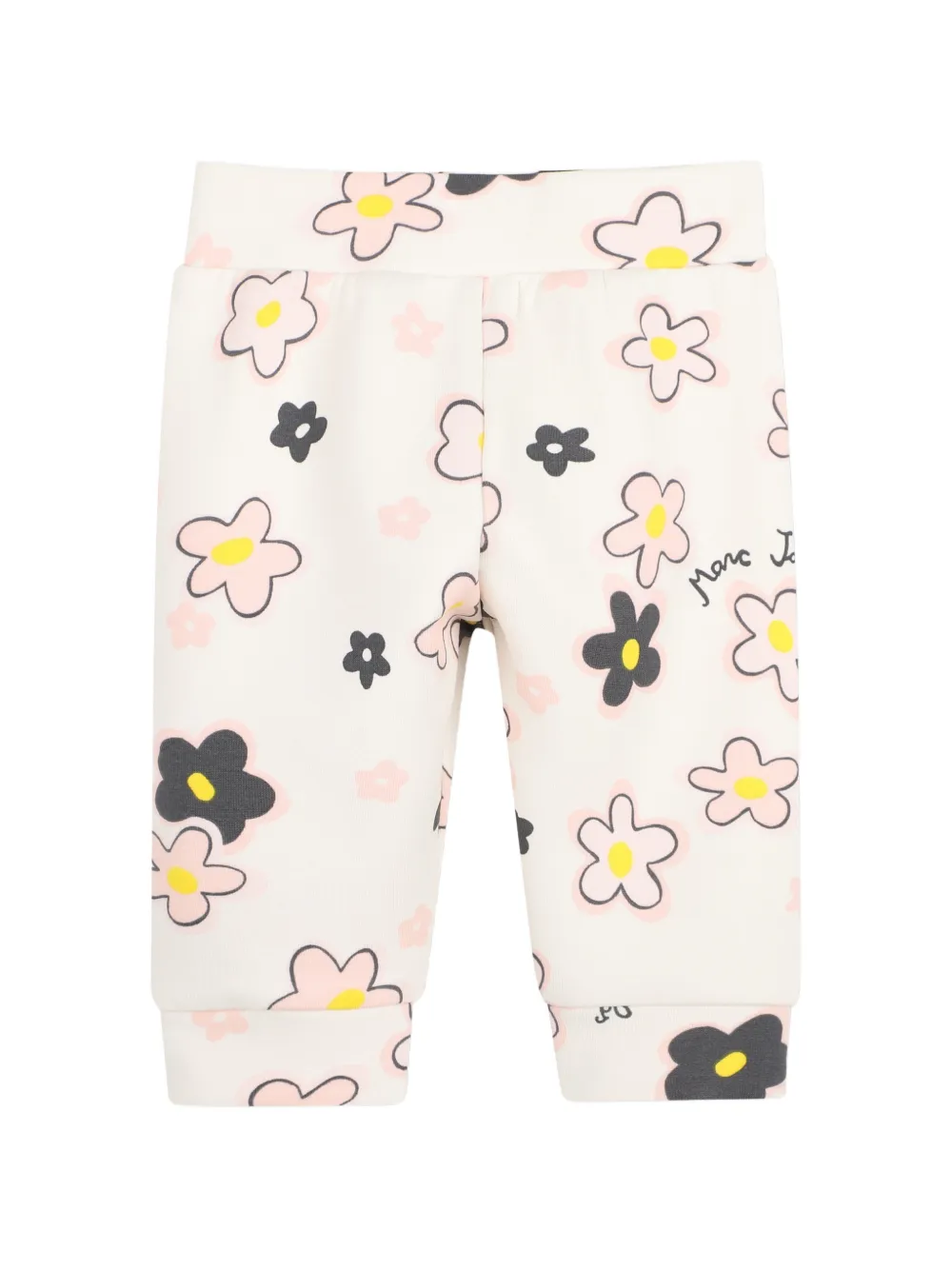 Marc Jacobs Kids Legging met bloemenprint Wit