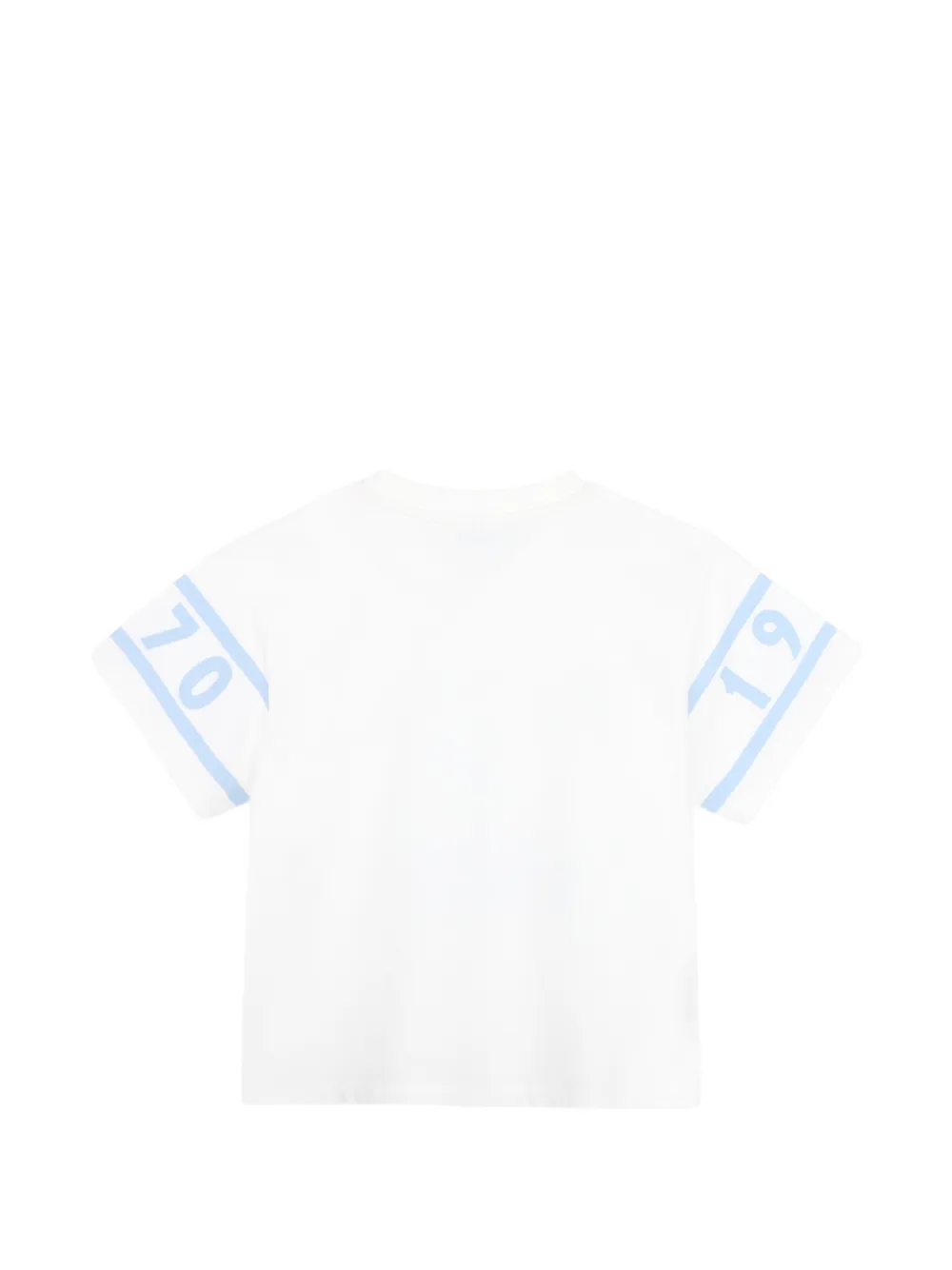 Kenzo Kids T-shirt met grafische print Wit