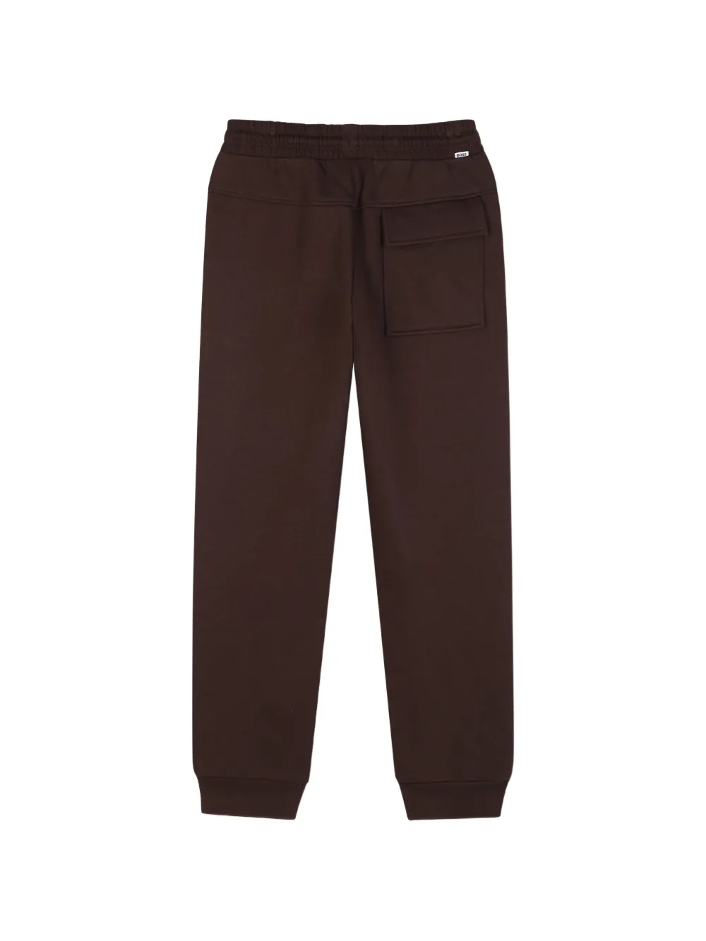 BOSS Kidswear Trainingsbroek met trekkoord Bruin