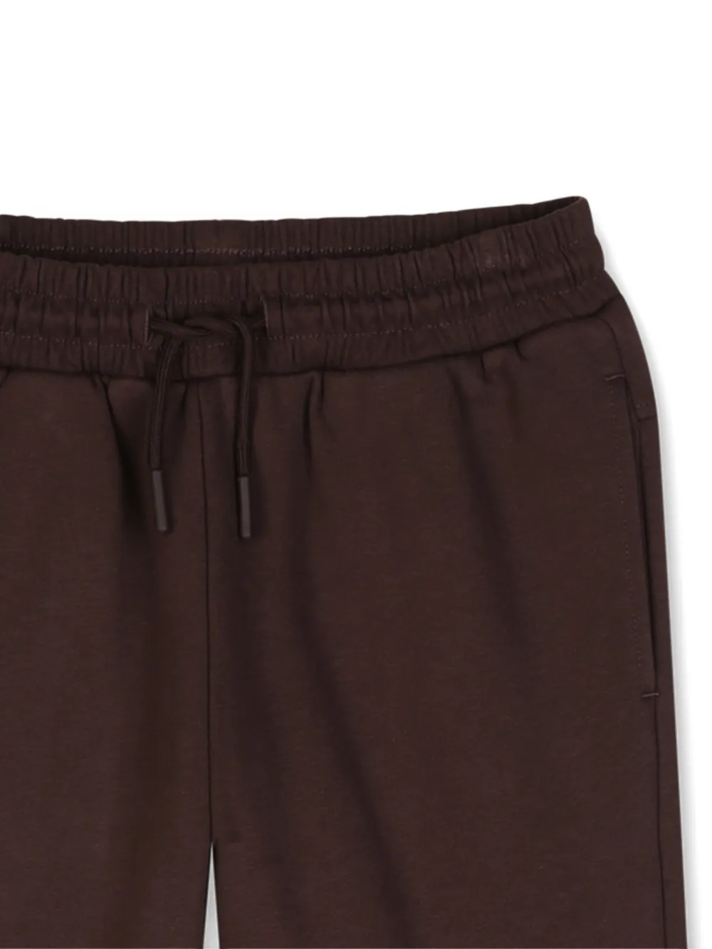 BOSS Kidswear Trainingsbroek met trekkoord Bruin