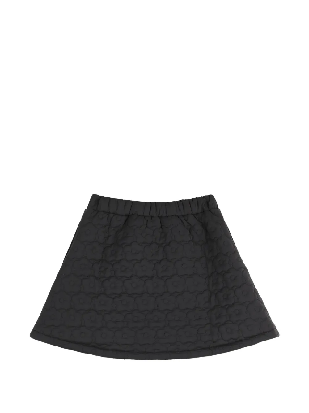 Kenzo Kids Boke Flower gewatteerde rok Zwart
