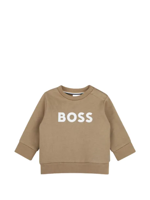 BOSS Kidswear logo-print sweatshirt