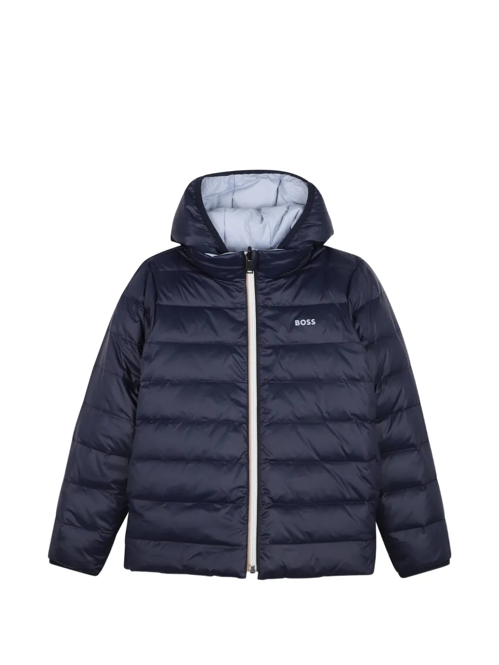 BOSS Kidswear Wendbare Jacke mit Futter - Blau