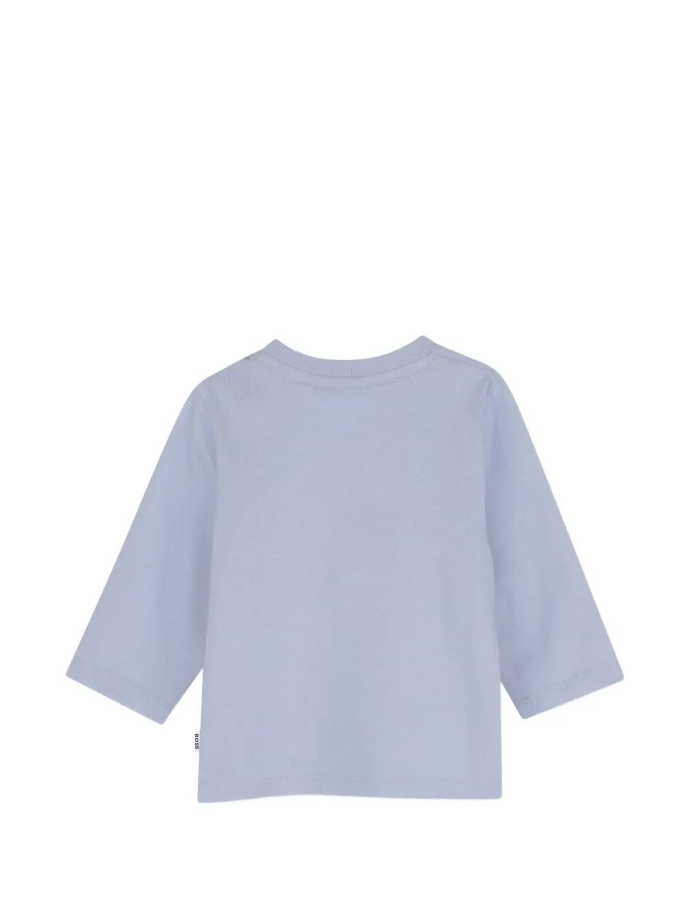 BOSS Kidswear T-shirt met grafische print Blauw