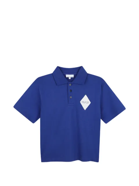 Marc Jacobs Kids playera tipo polo con motivo de rombos