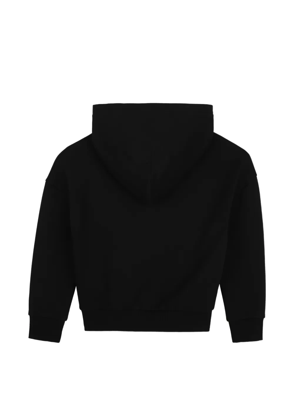 HUGO KIDS Hoodie met hartpatch Zwart
