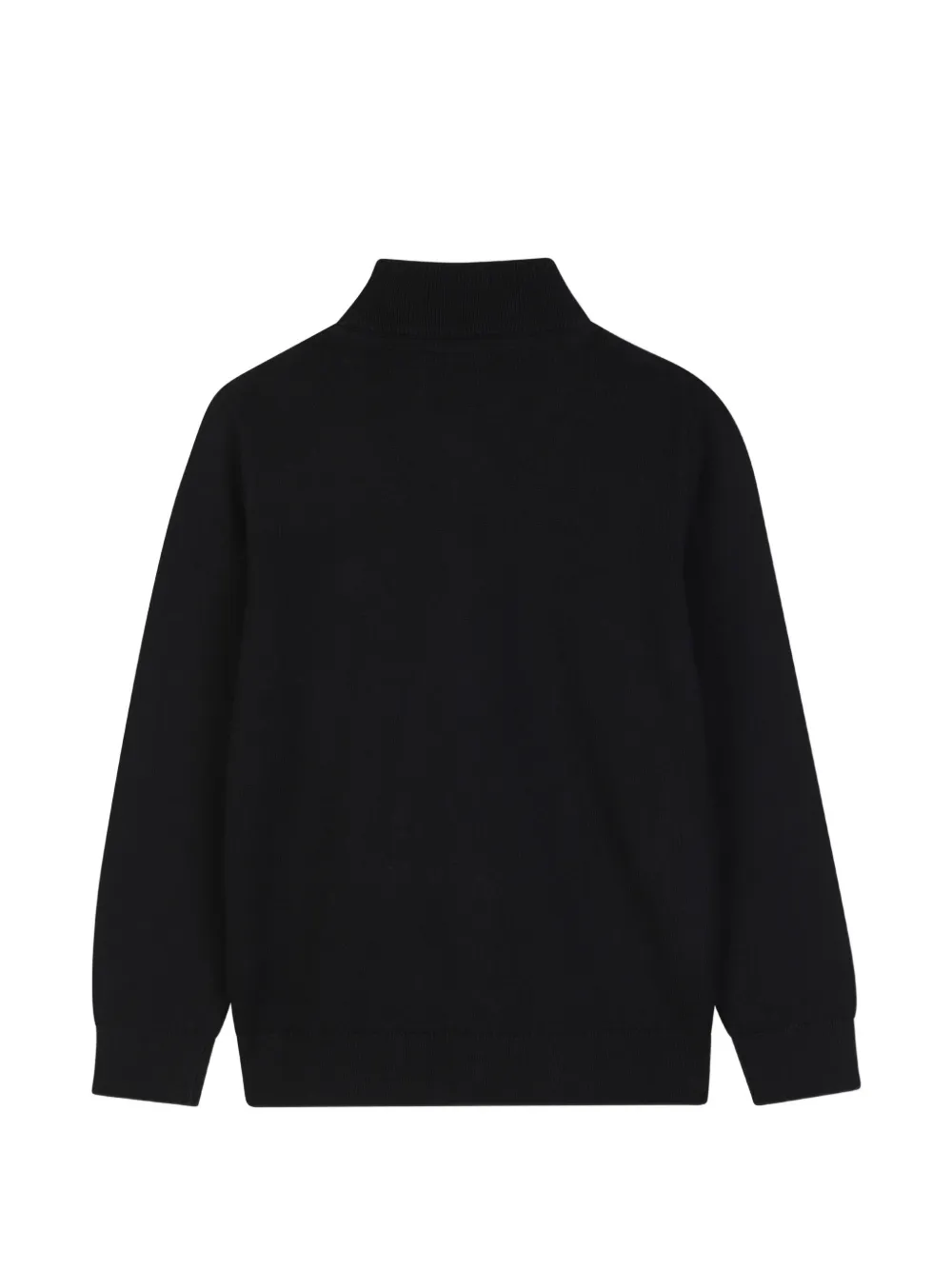 BOSS Kidswear Vest met logopatch Zwart