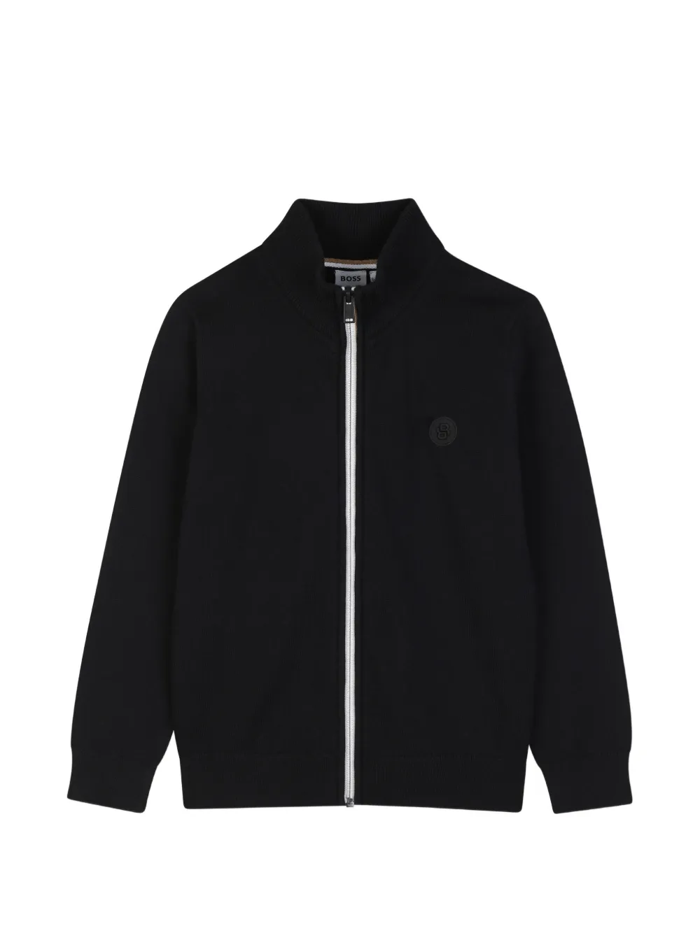 BOSS Kidswear Cardigan mit Reißverschluss - Schwarz