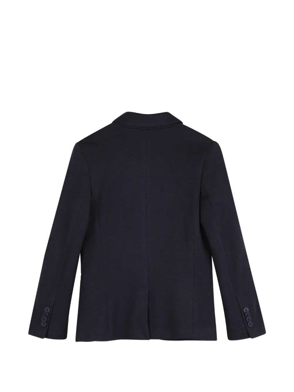 BOSS Kidswear Jack met enkele rij knopen en gekerfde revers Blauw