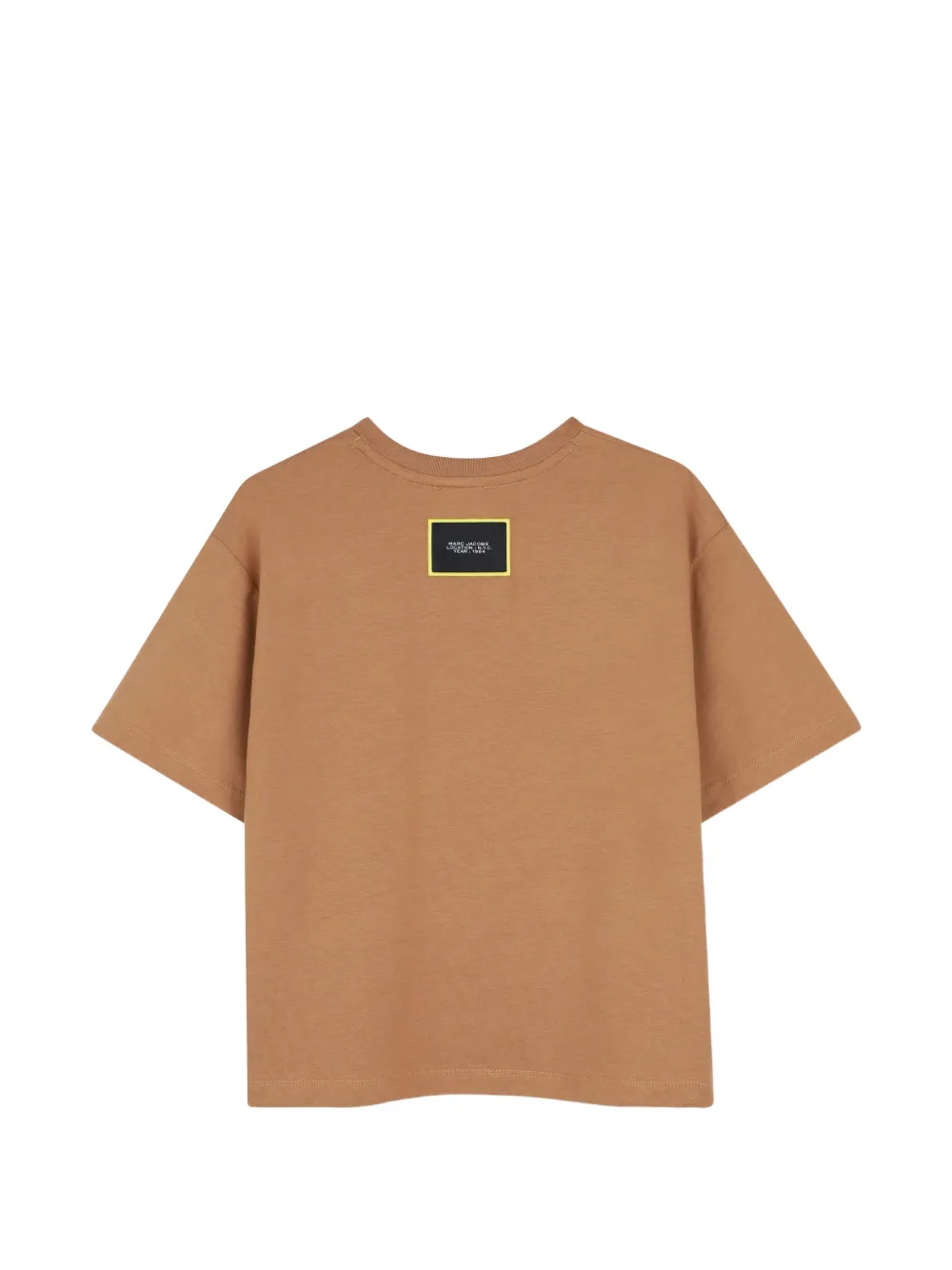 Marc Jacobs Kids T-shirt met grafische print Beige