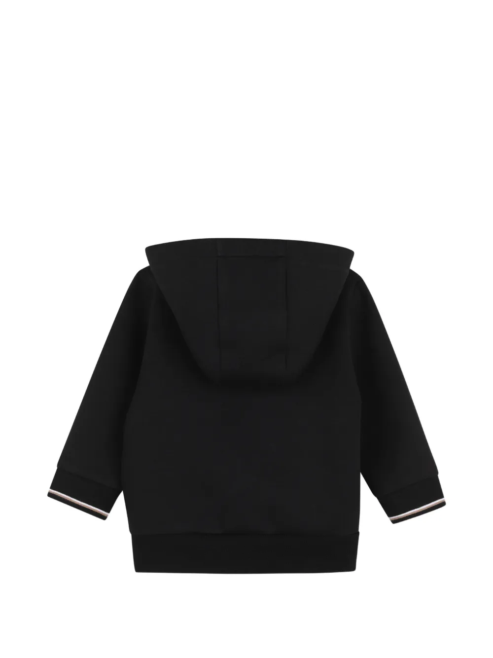 BOSS Kidswear Hoodie en broek met logo-print Zwart