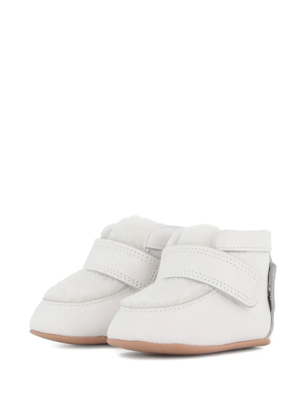 BOSS Kidswear Stiefeletten mit Klettverschluss - Weiß