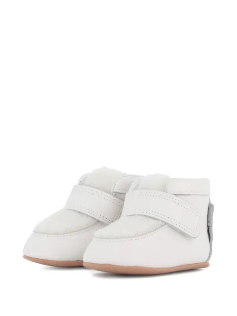 BOSS Kidswear touch-strap booties