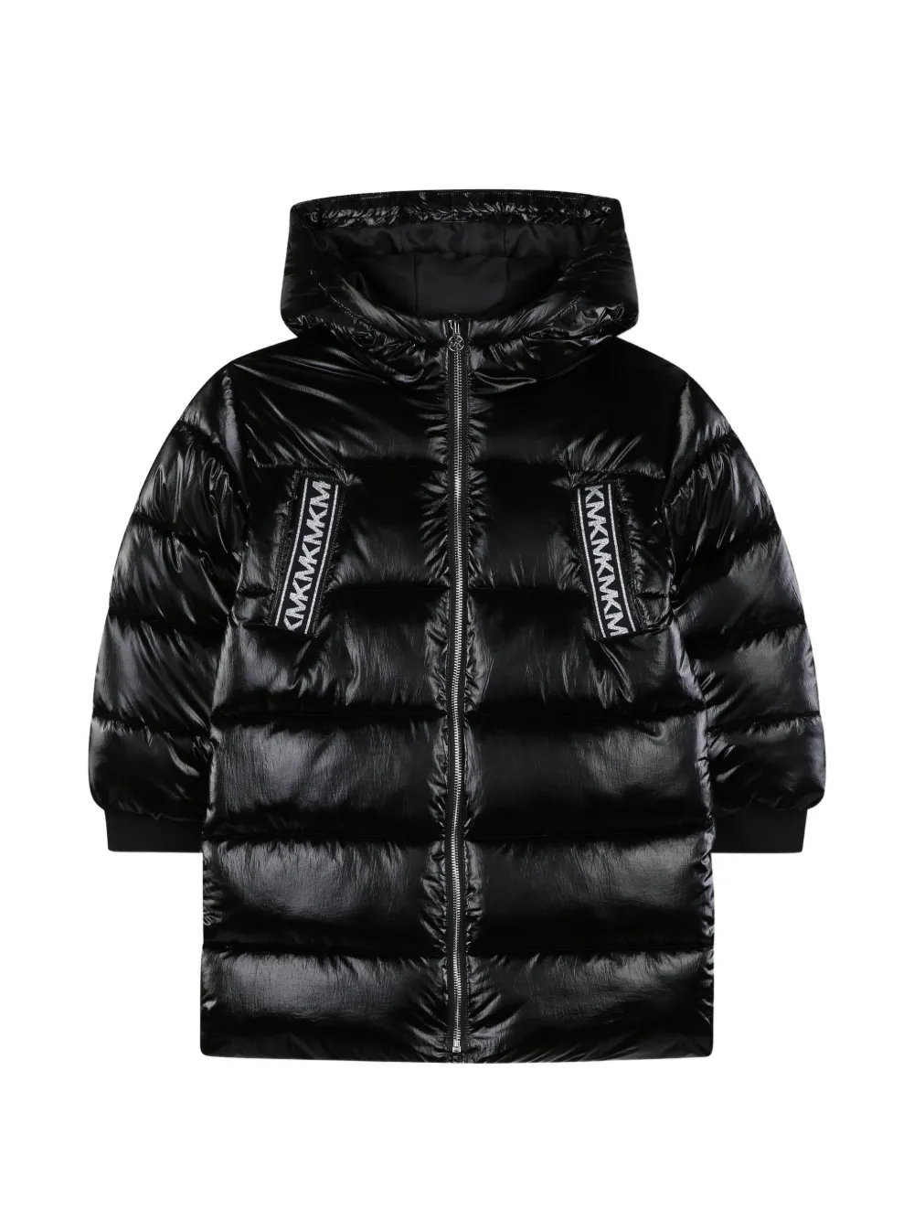 Michael Kors Kids hooded padded jacket - Black