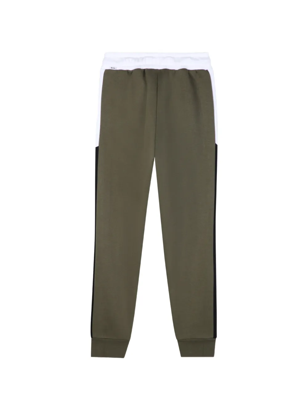 BOSS Kidswear Trainingsbroek met logoprint Groen