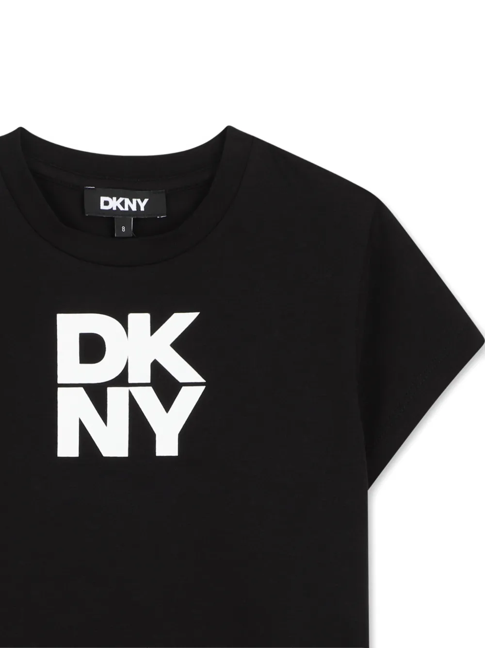 Dkny Kids T-shirt met logoprint Zwart