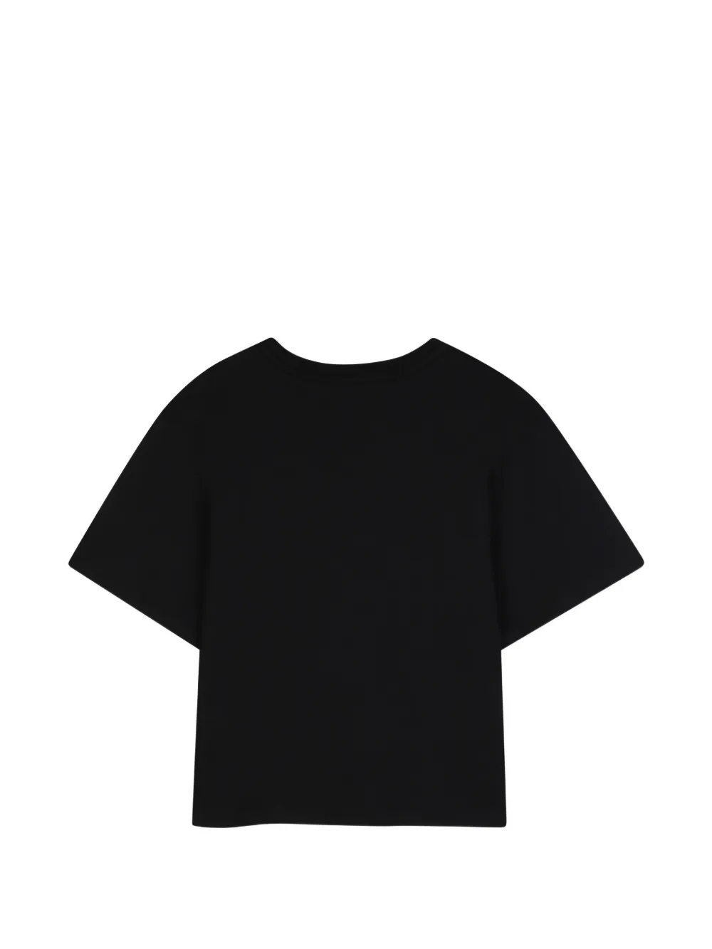 Chloé Kids T-shirt met flamingoprint Zwart