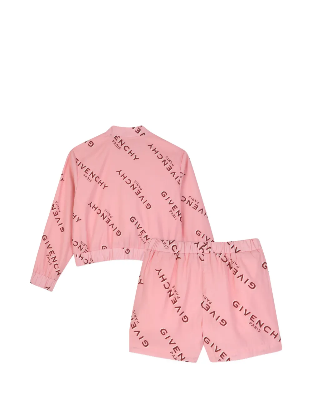 Givenchy Kids Shorts met logoprint Roze