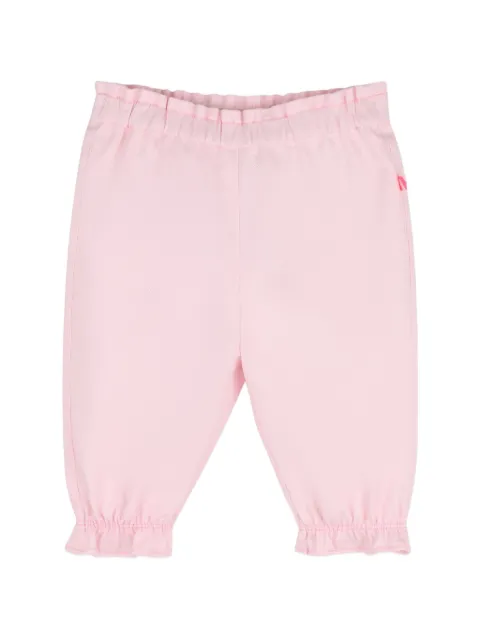Billieblush ruffled elasticated-waist trousers
