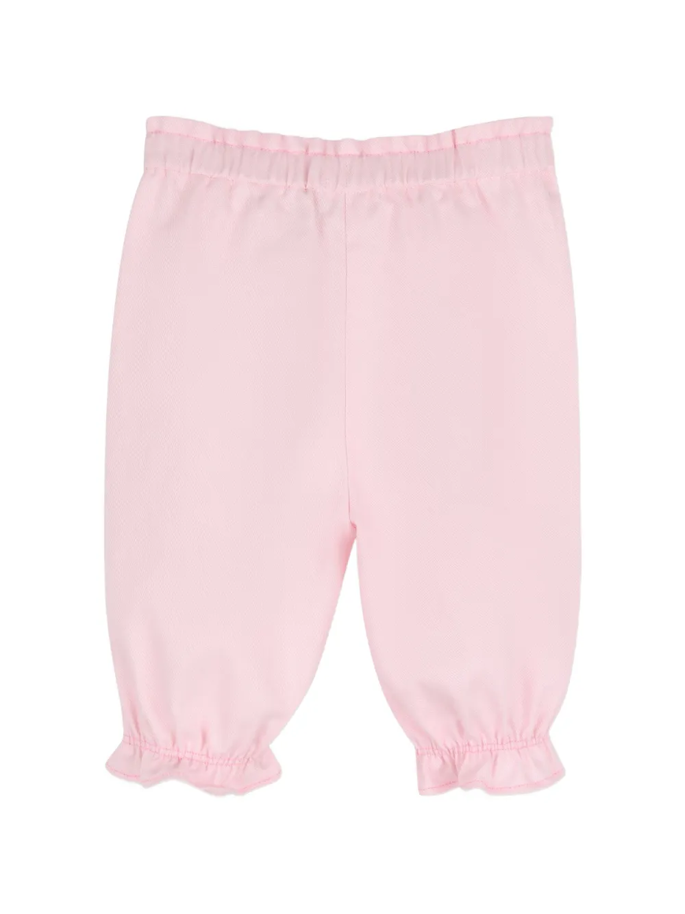 Billieblush Broek met elastische taille en ruches Roze