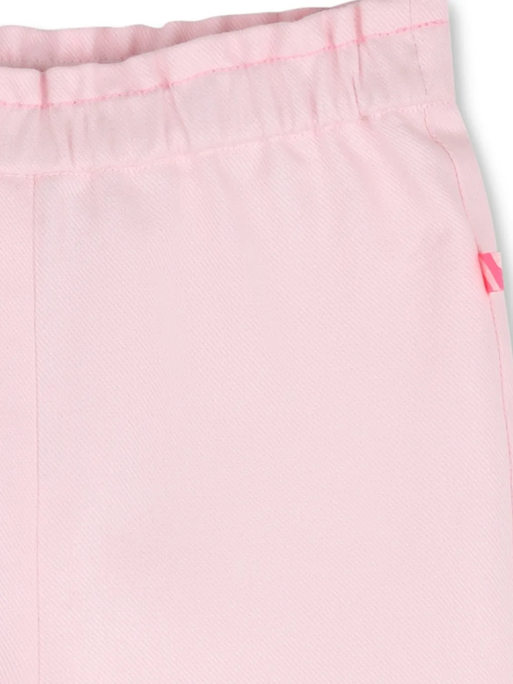 Billieblush Broek met elastische taille en ruches Roze