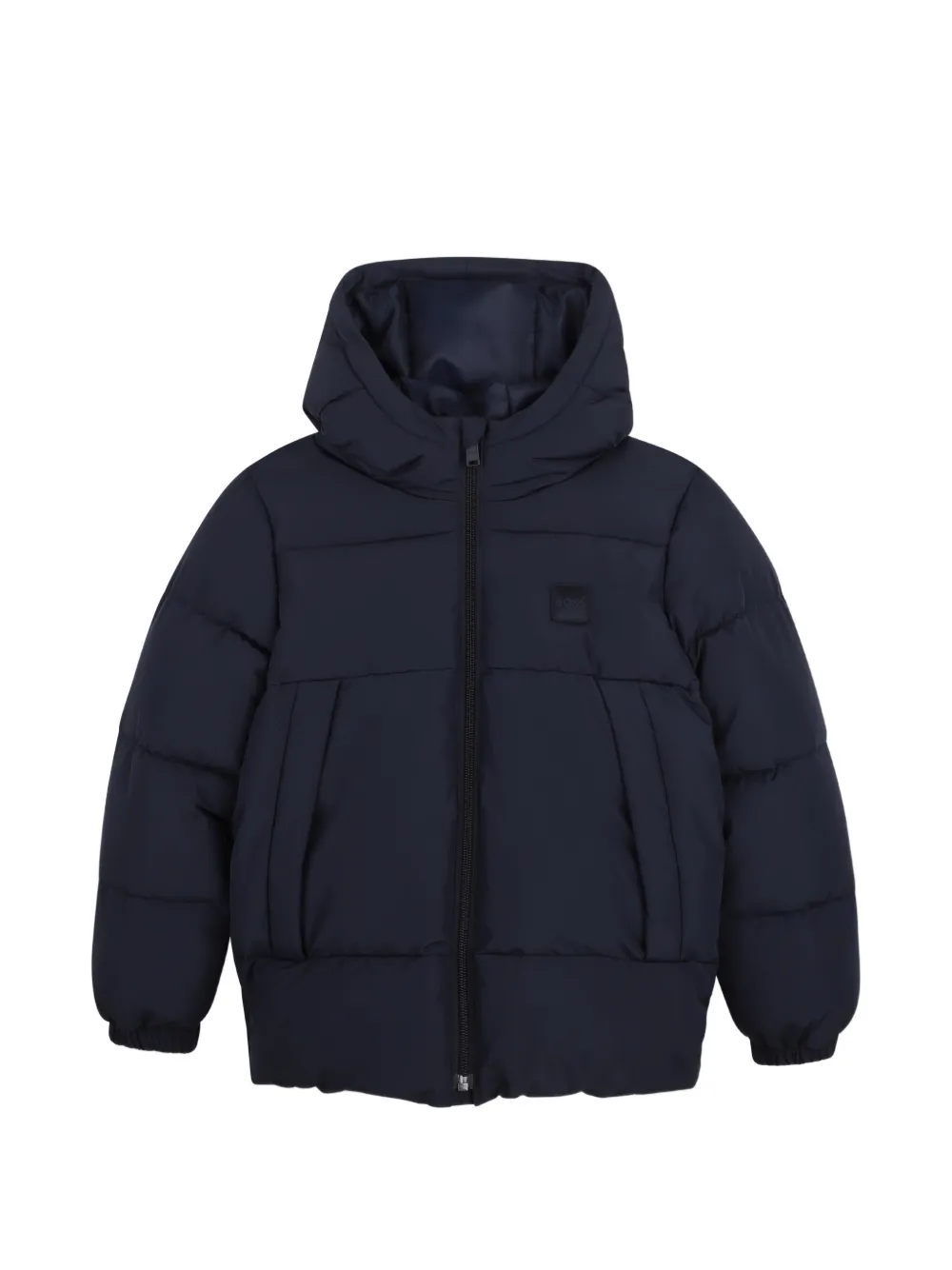 BOSS Kidswear Piumino con cappuccio - Blu
