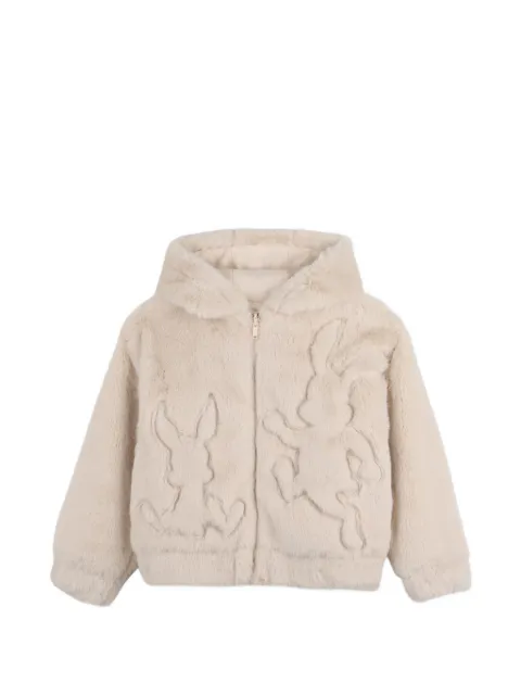 Kenzo Kids rabbit-motif bomber jacket