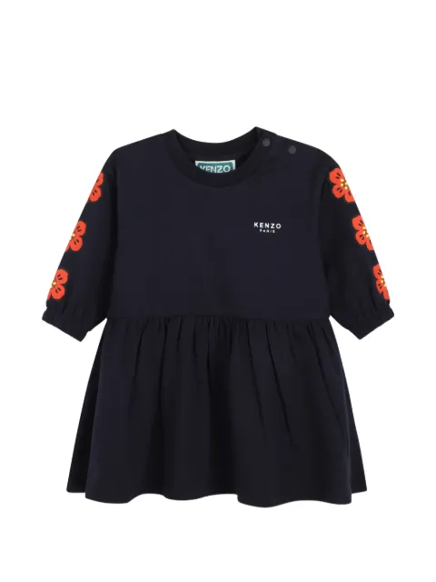 Kenzo Kids vestido con estampado floral