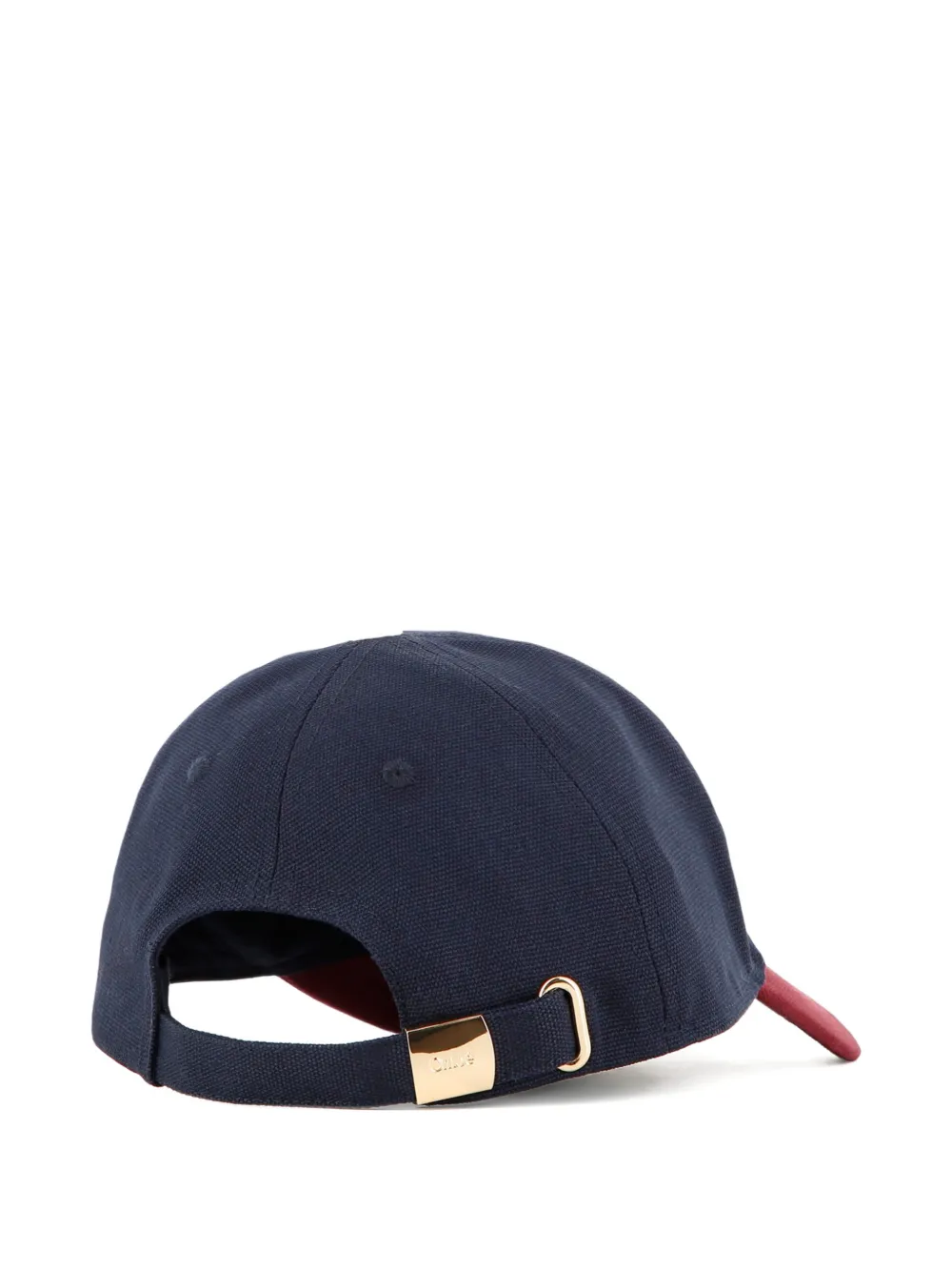 Chloé Kids Honkbalpet met geborduurd logo Blauw