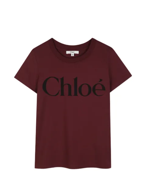 Chloé Kids logo-print T-shirt