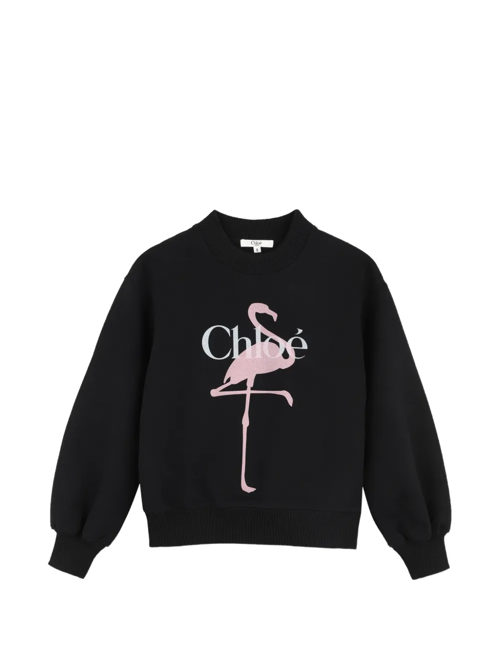 Chloé Kids Felpa con stampa - Nero