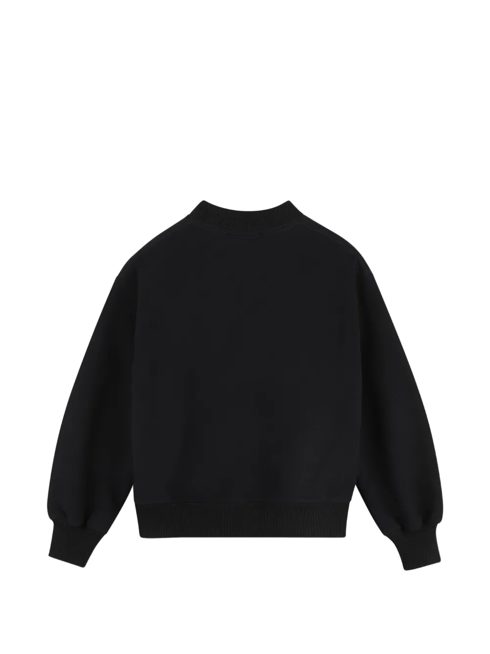 Chloé Kids logoprint flamingo sweater Zwart
