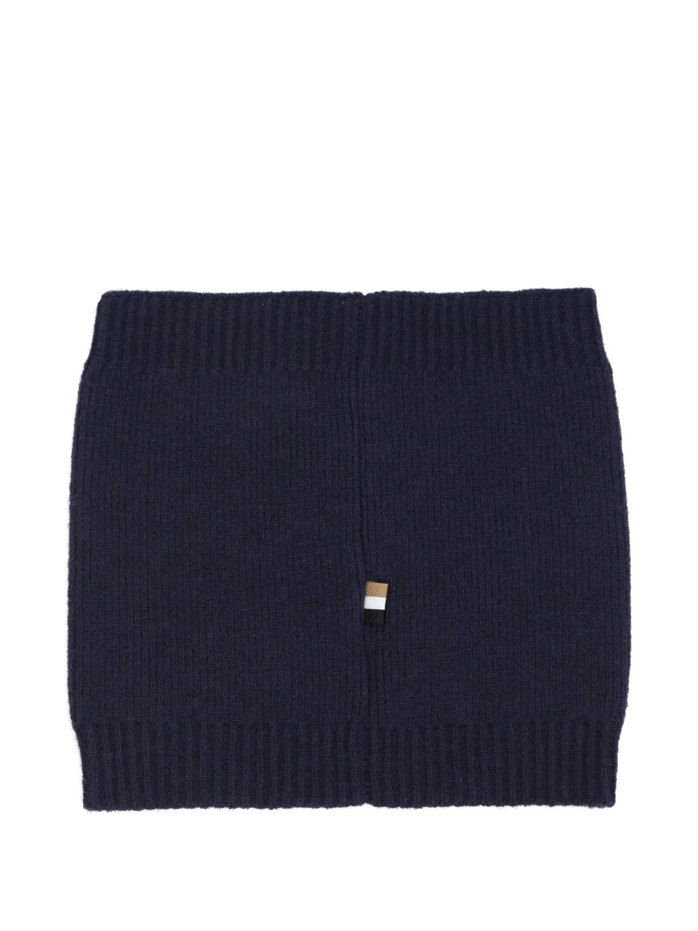 BOSS Kidswear Schal mit Logo - Blau