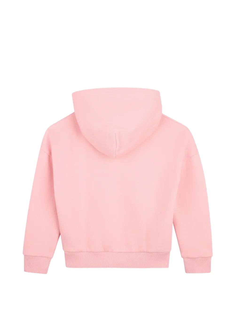 HUGO KIDS Hoodie met hartpatch Roze