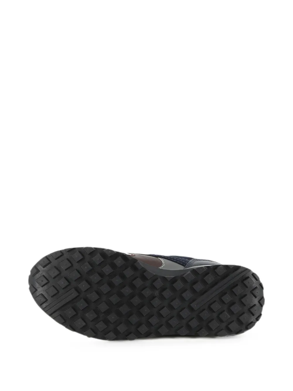 BOSS Kidswear Sneakers met logoprint Blauw